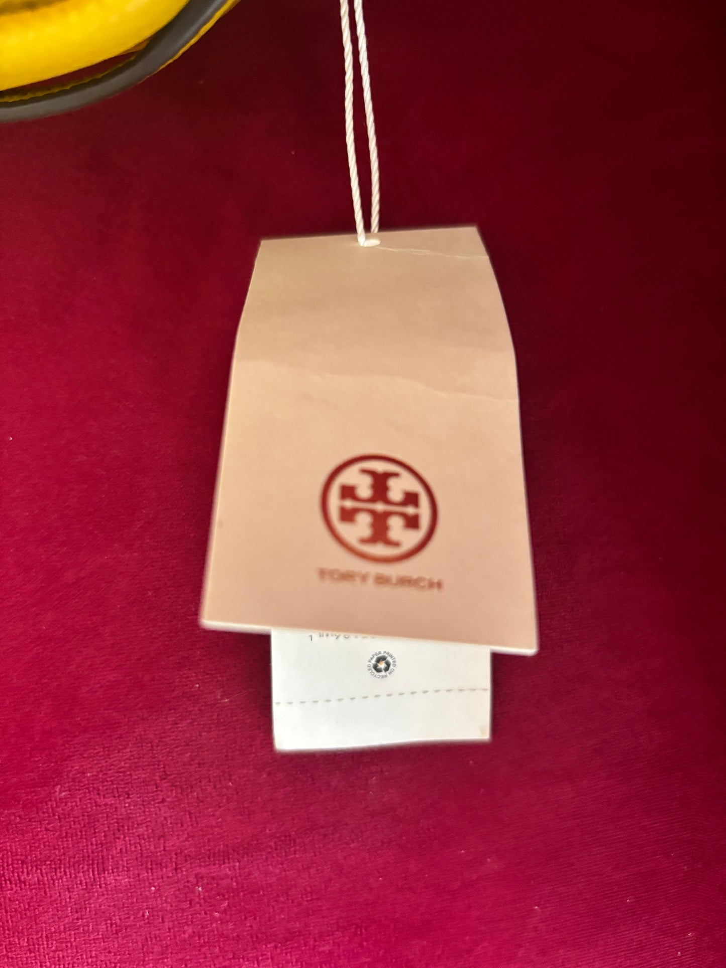 Tory Burch Perry Bombe Mini Leather Crossbody Bag -New Tags