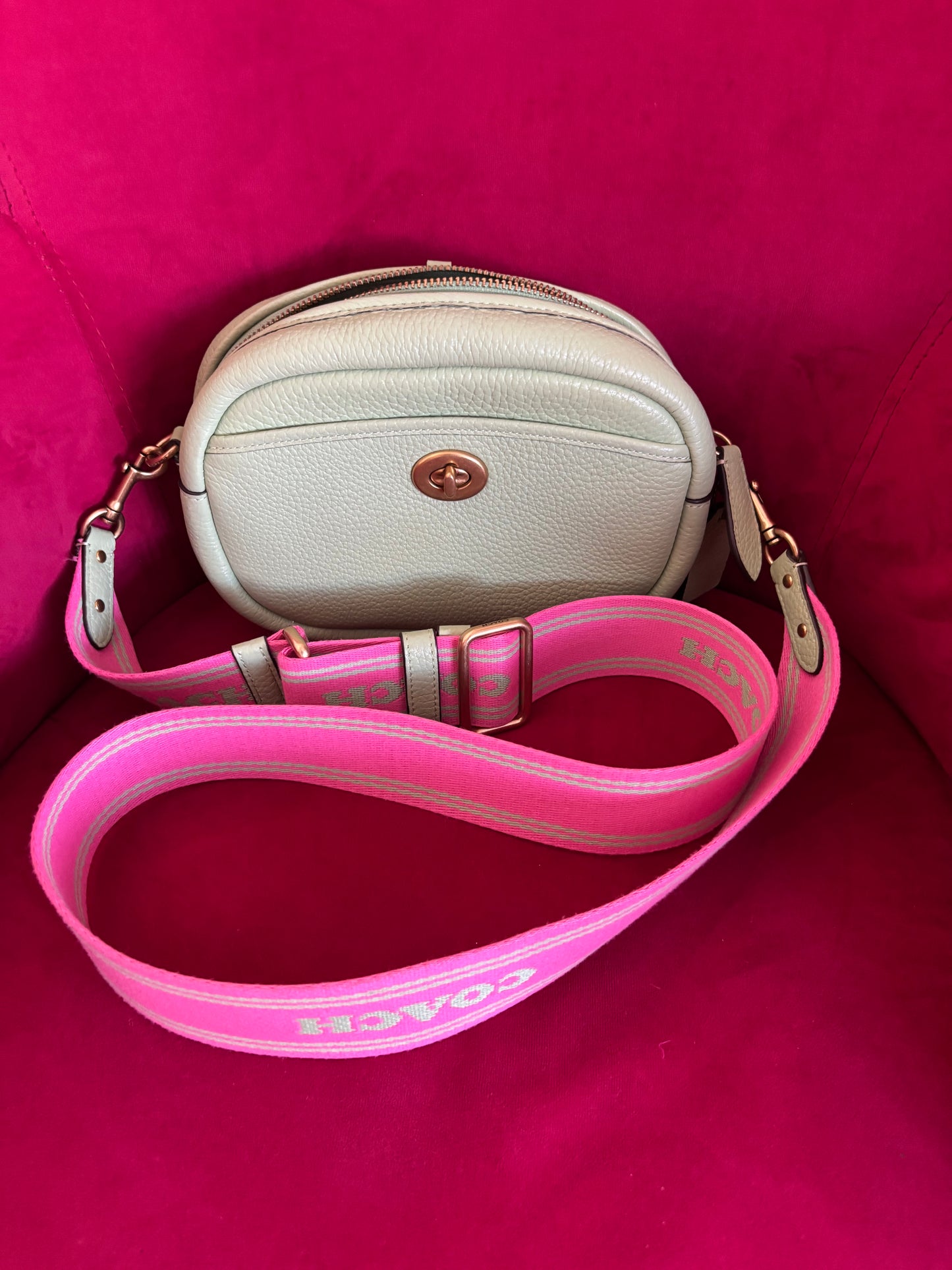 Coach Pebble Camera Bag