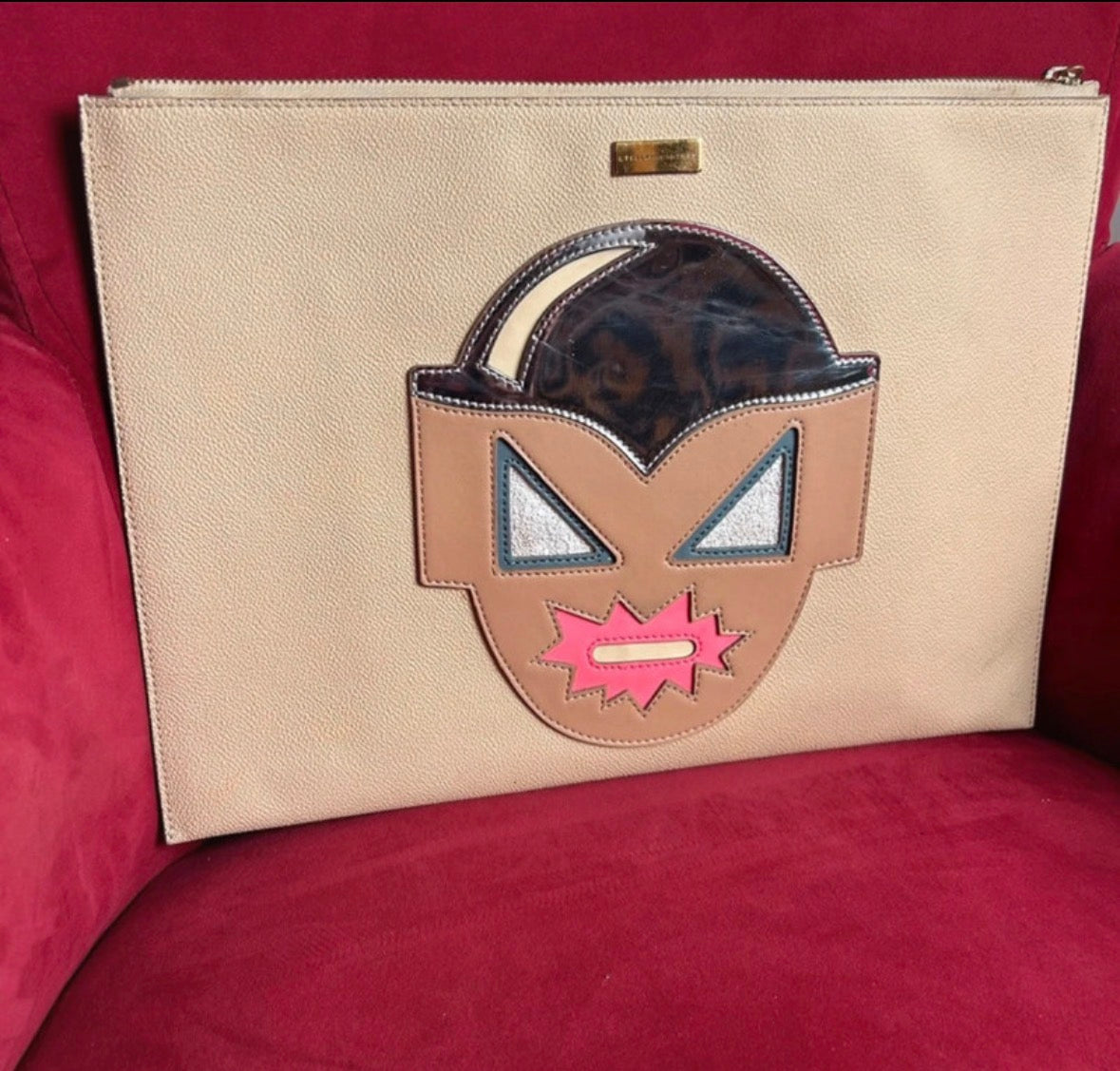 Stella McCartney Superhero Clutch Bag