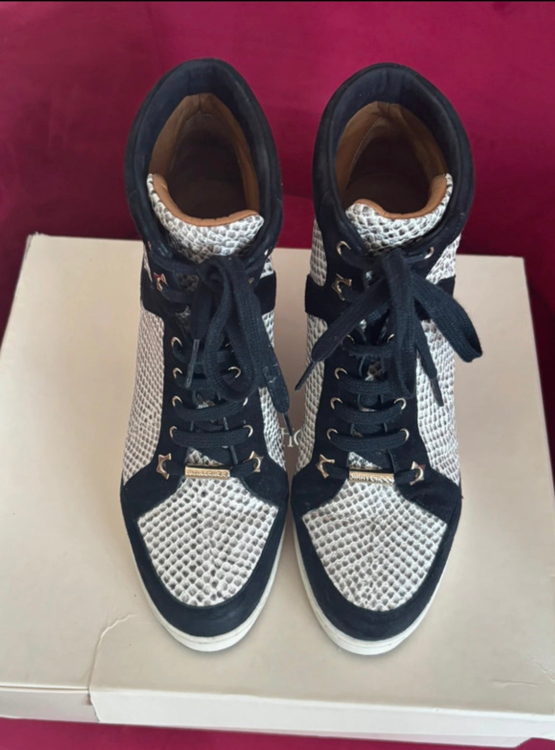 Jimmy Choo Trainers -Size EU 39 -UK6