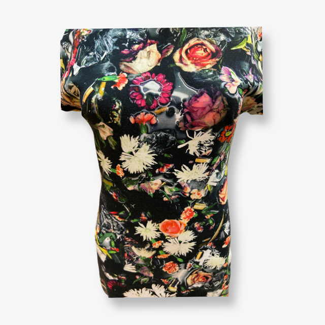 Alexander McQueen Floral  Print Dress - Size  - S - Preloved