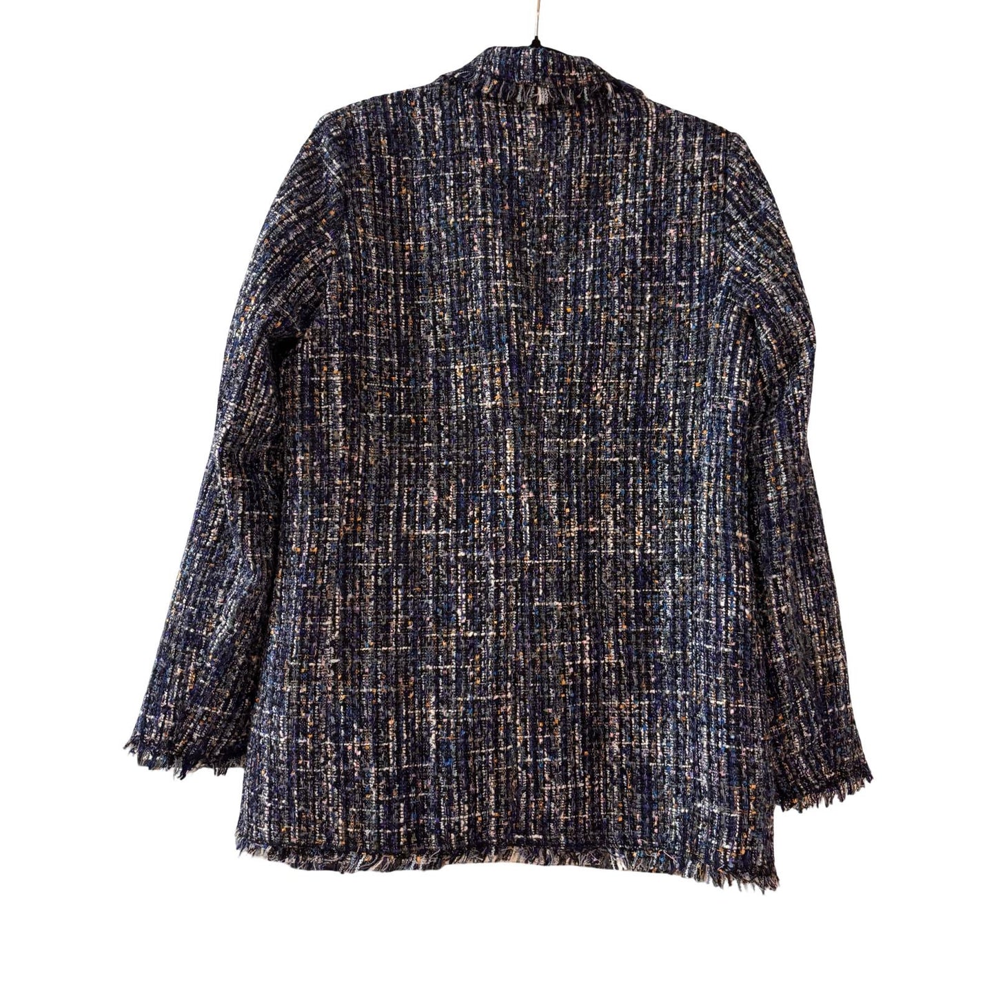 Attentif Navy Mix Blazer - Size 10
