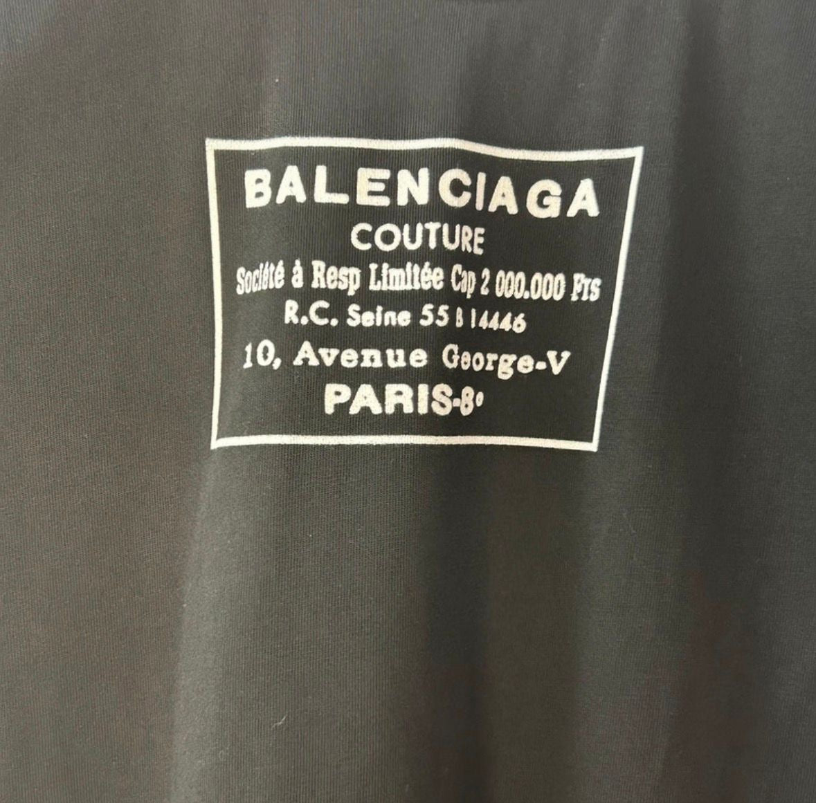 Balenciaga Black Sleeveless Vest Top - S