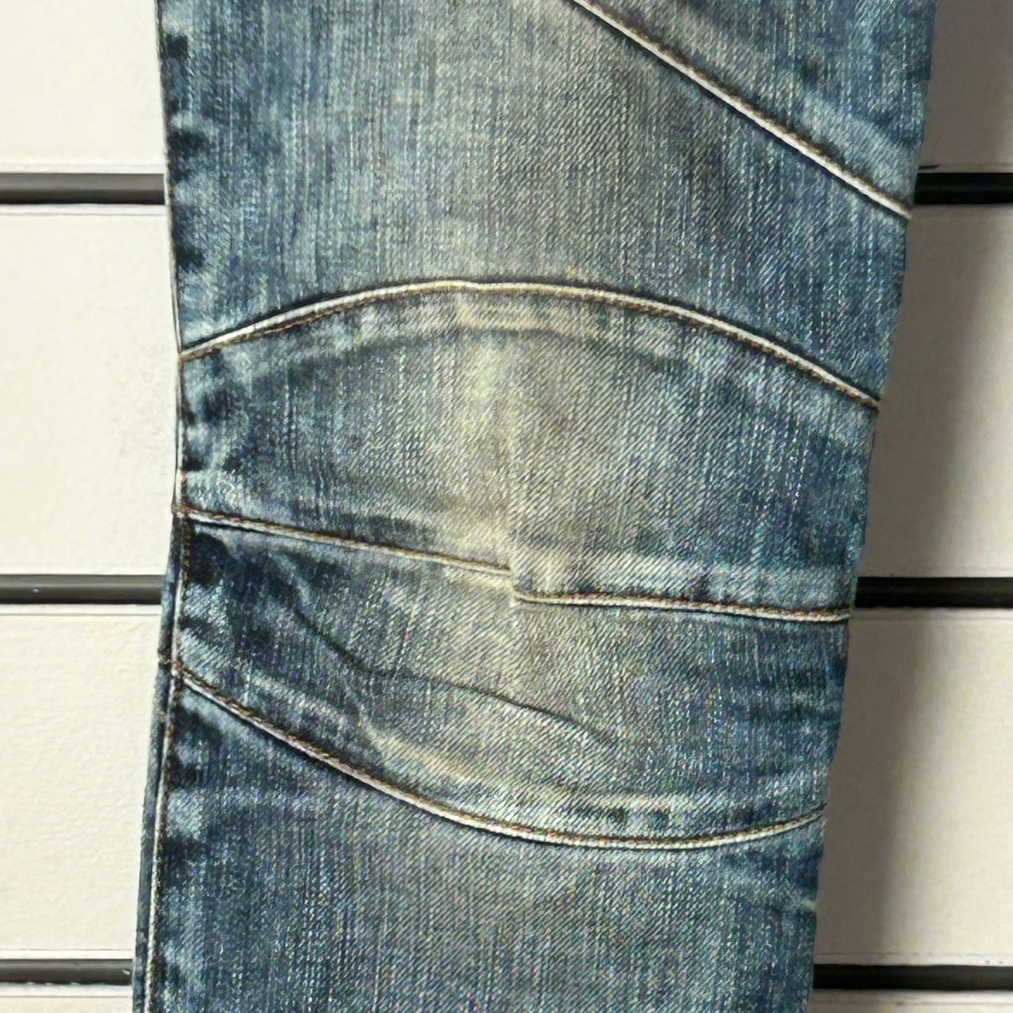 Balmain Flared Light Blue Denim - Size 8