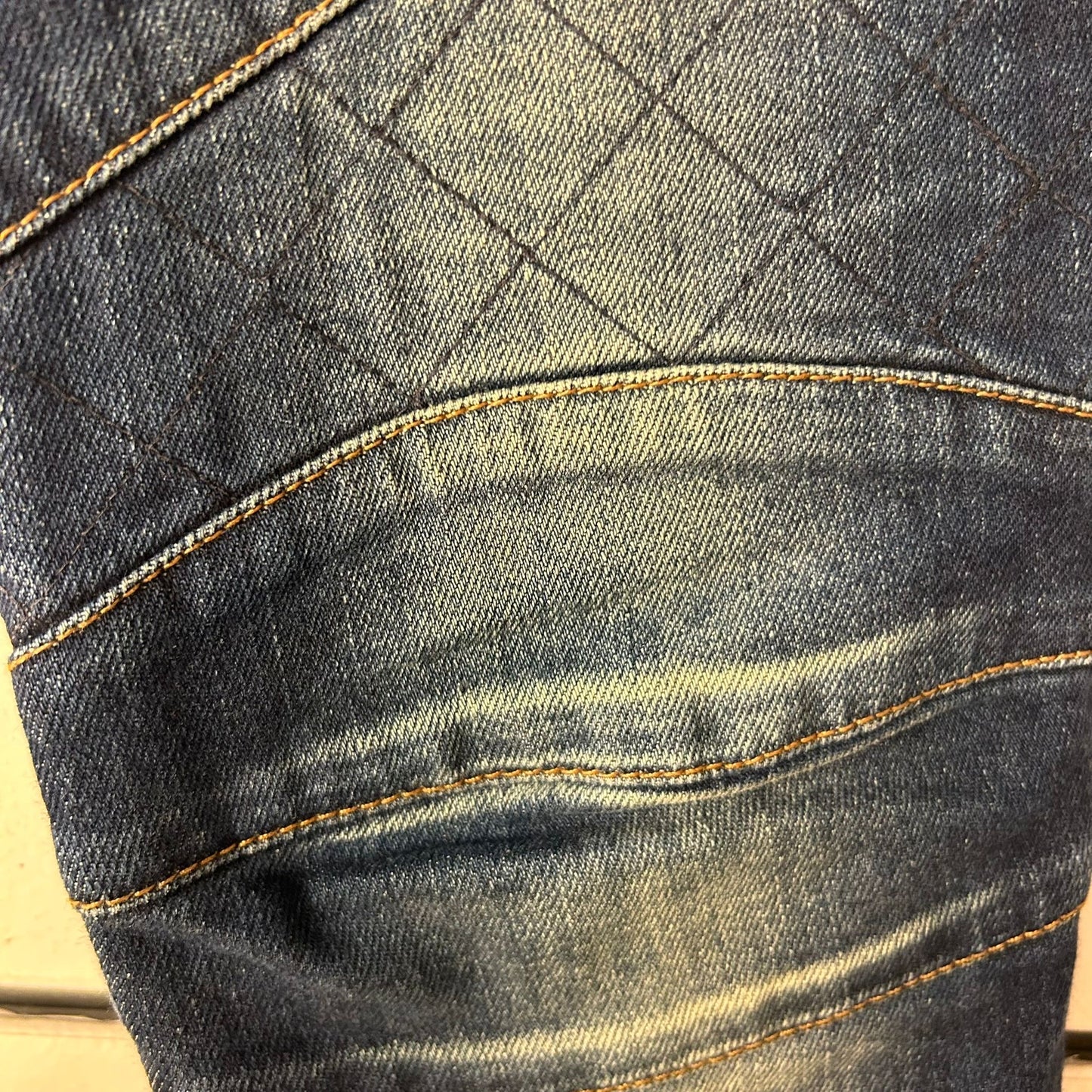 Balmain Navy Slim Jeans - Size 8