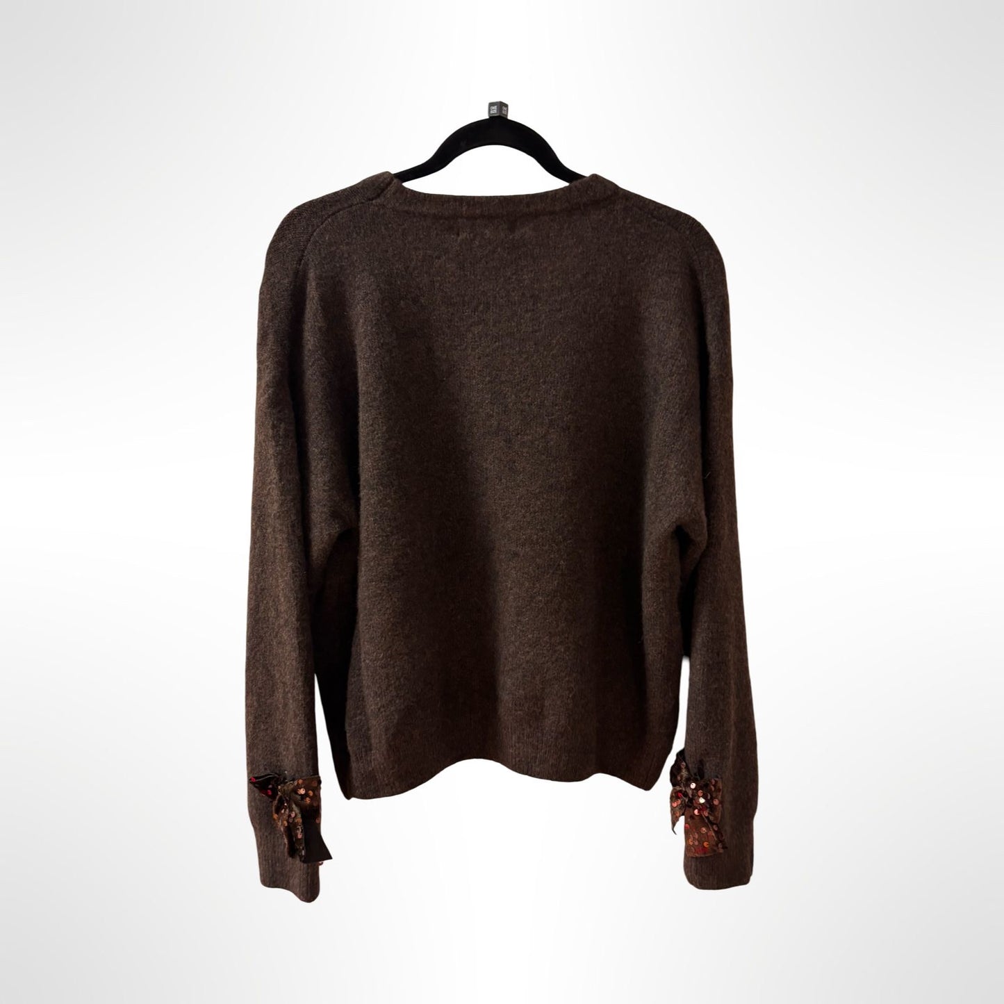 Sequin Bow Applique Jumper - New