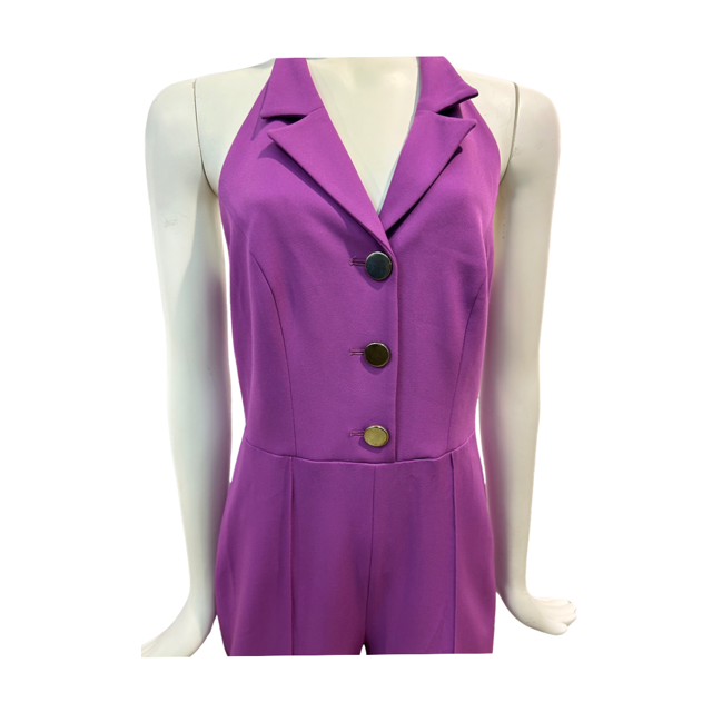 Coast Magenta  Halter Neck Jumpsuit - Size - 12 - New tags