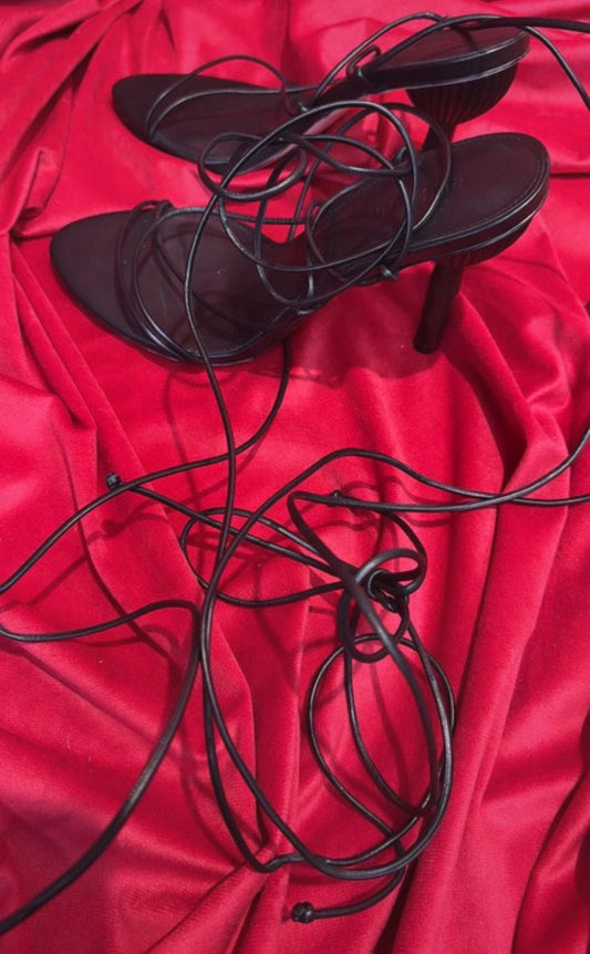 Cult Gaia Soleil Leather Strap Sandals - New - Size 39.5