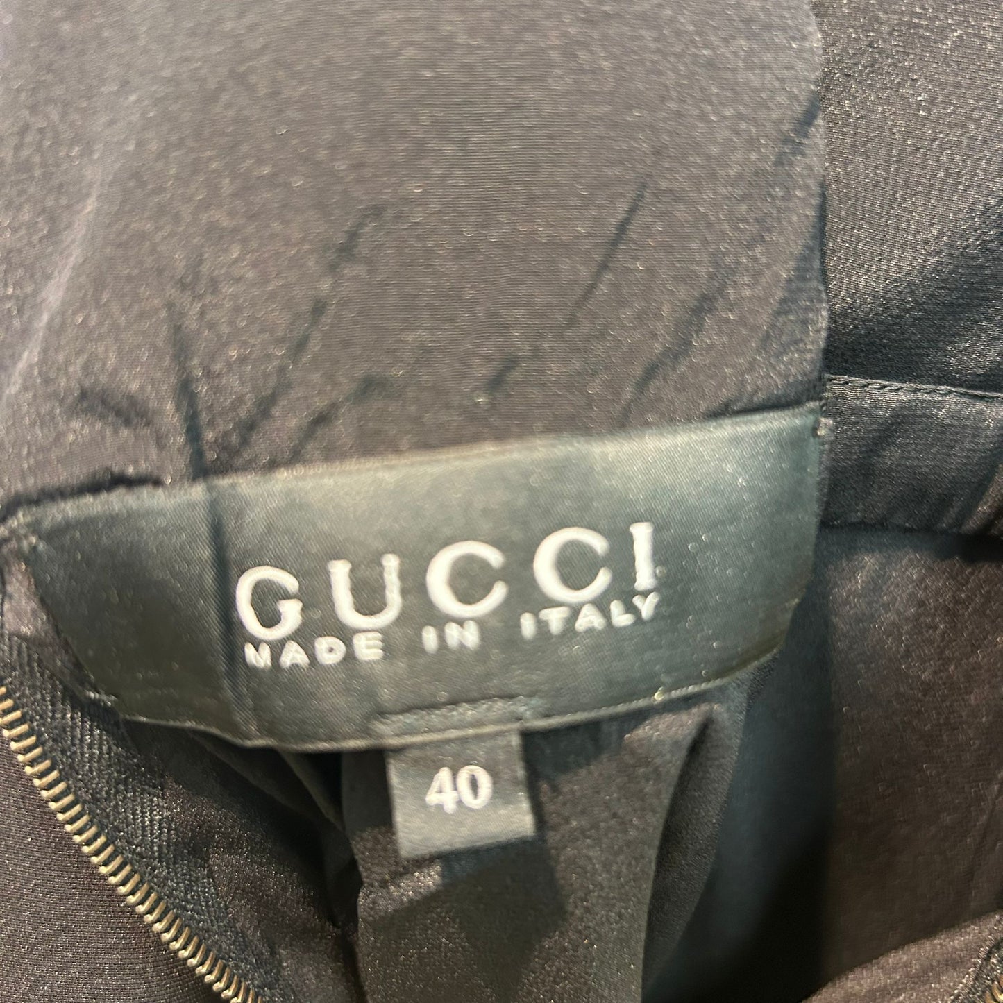 Gucci Mid Length Black Dress - Size UK 8