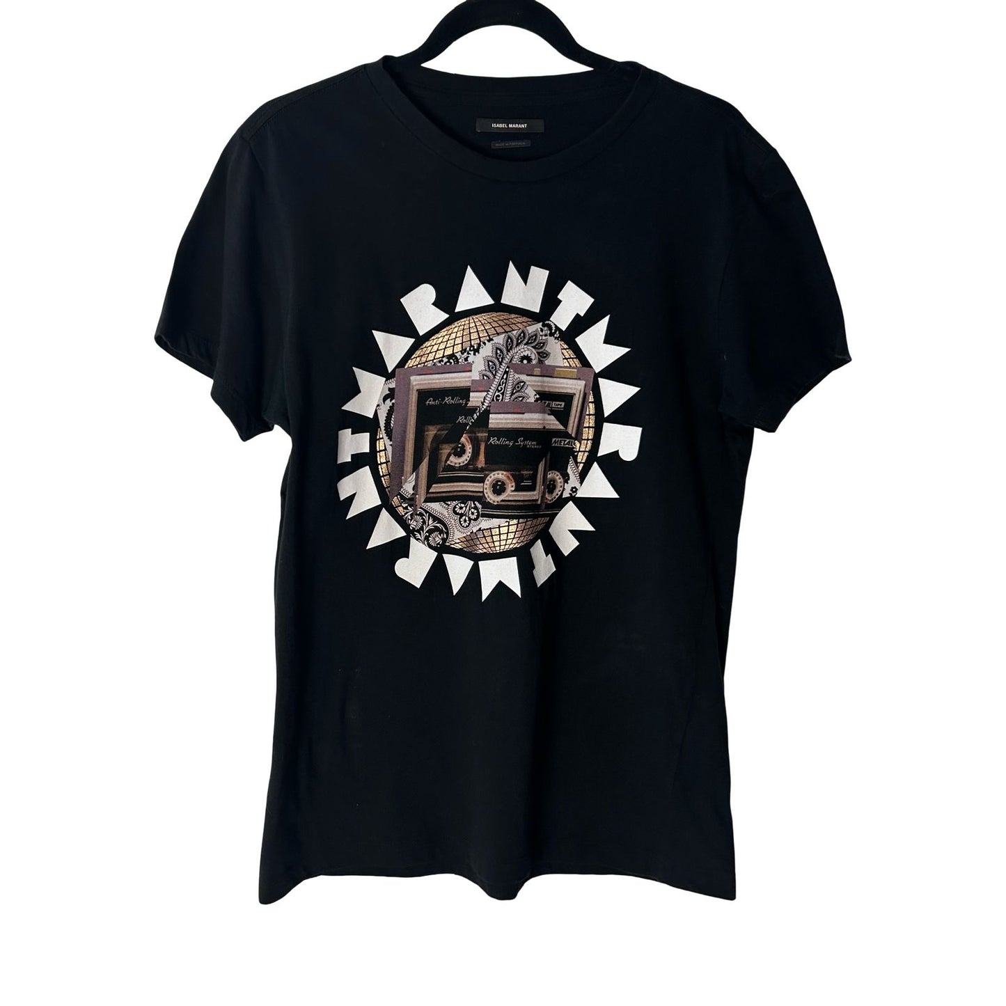 Isabel Marant Black T Shirt - Size S