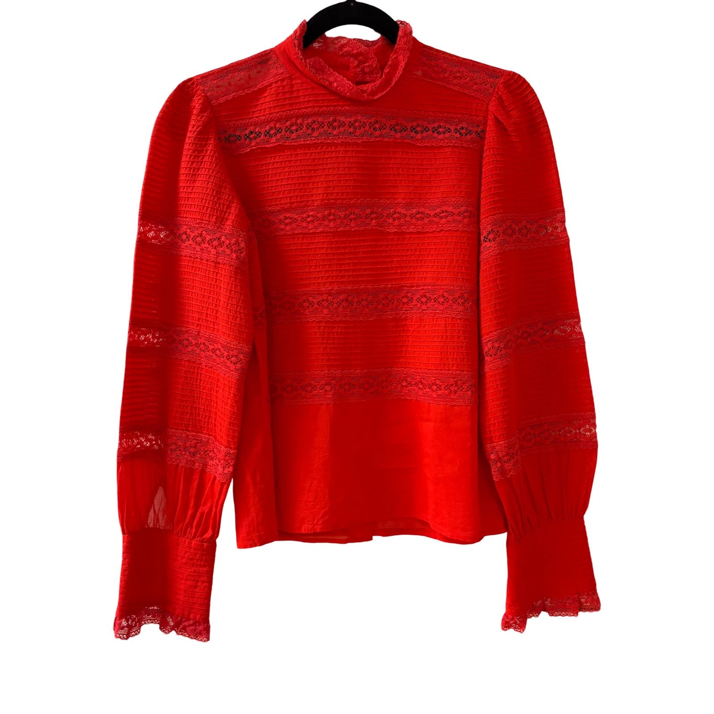 Isabel Marant Etoile Red Blouse Top - Size UK 8