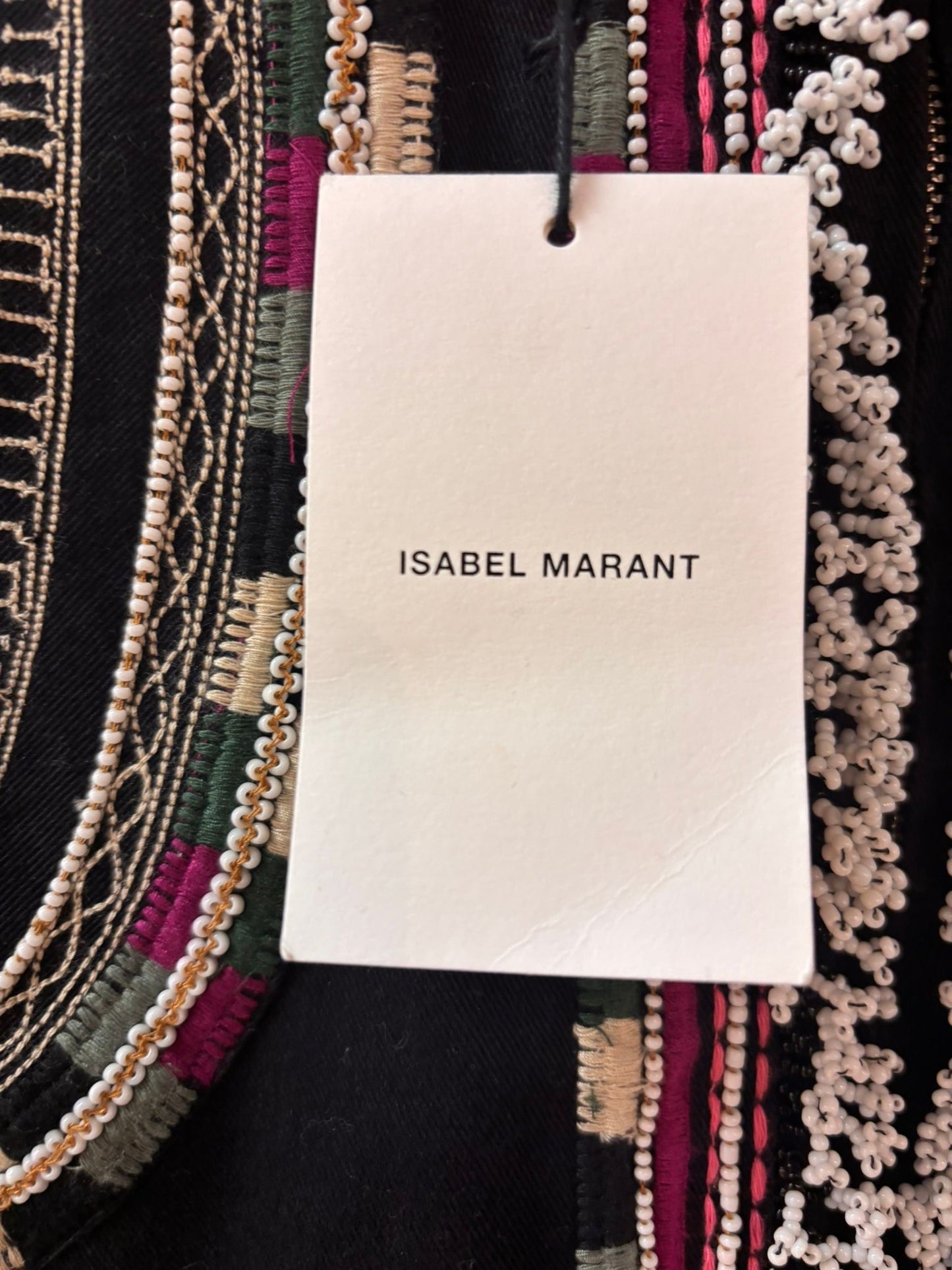 Isabel Marant Sabriel Cotton Jacket - Size EU 38 - UK 8