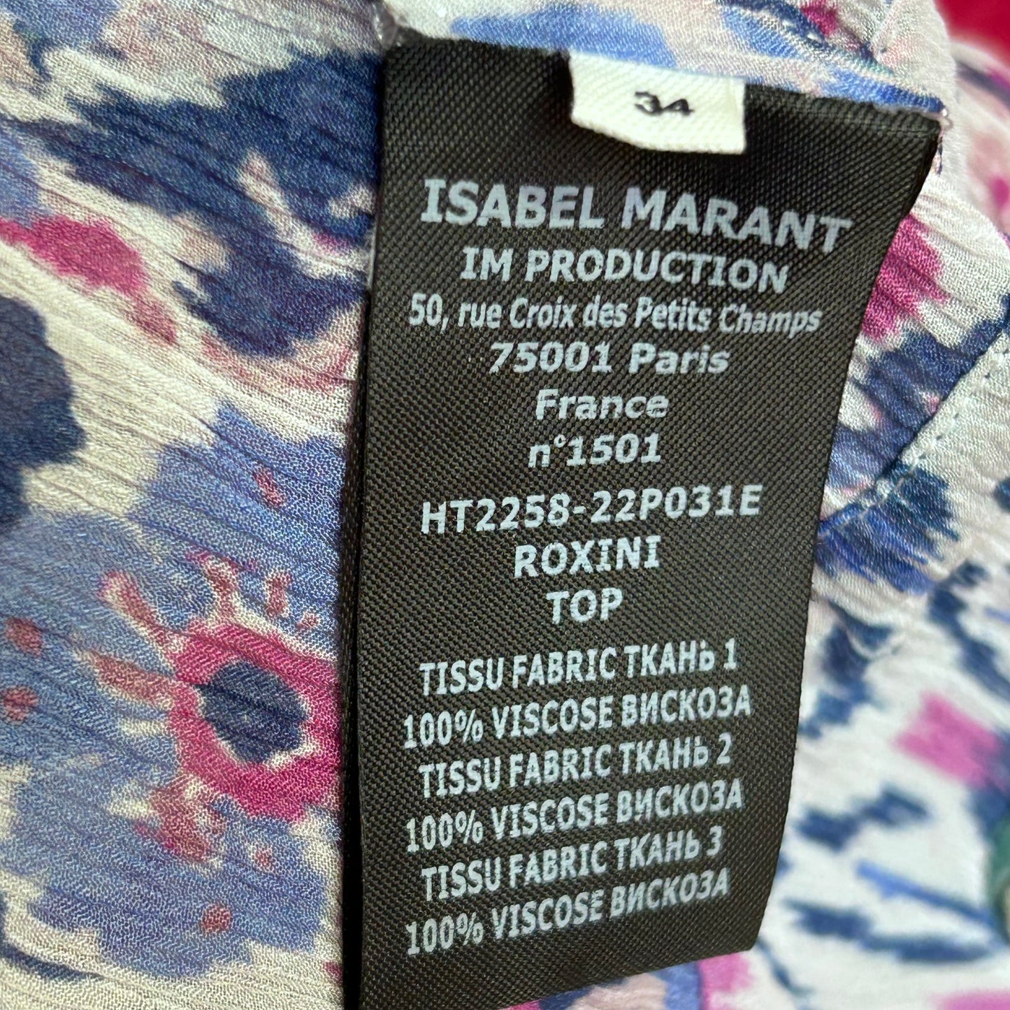 Isabel Marant Etoile Blouse & Shorts Set - UK 6