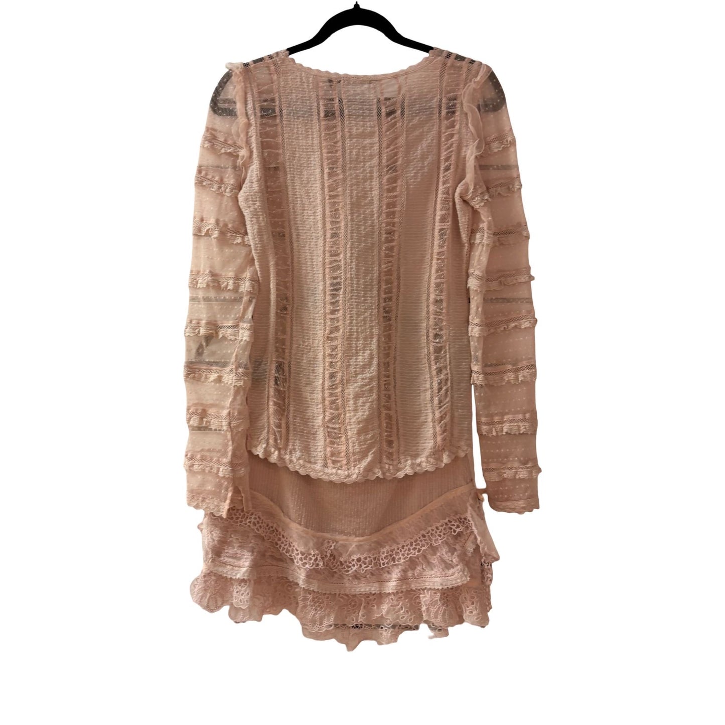 Isabel Marant Nude Top & Shorts - Size UK 8