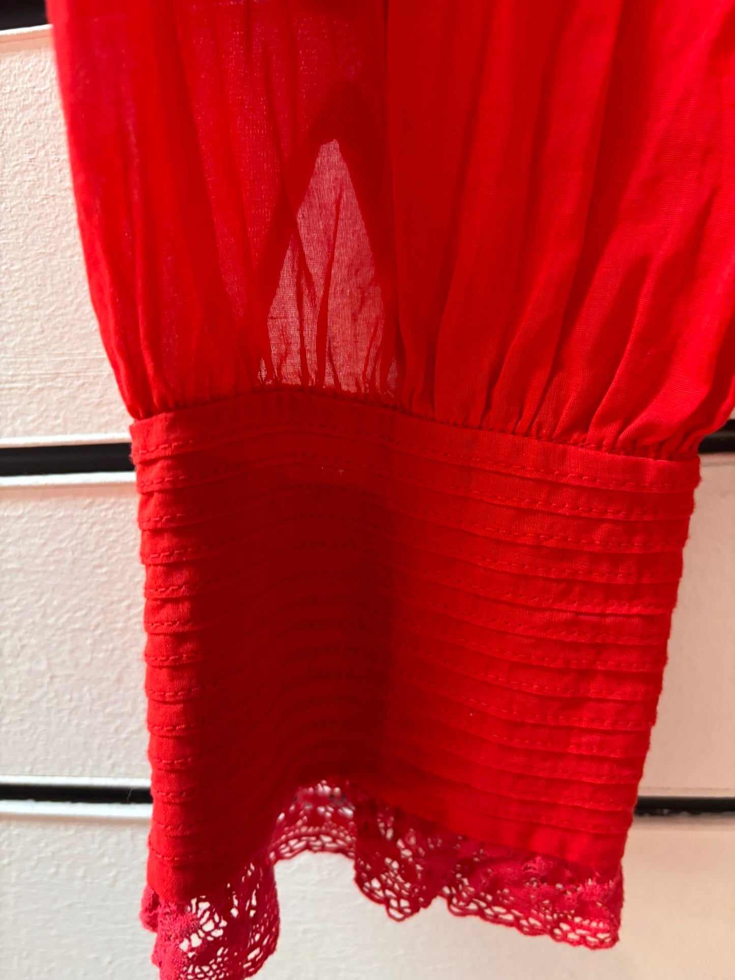 Isabel Marant Etoile Red Blouse Top - Size UK 8