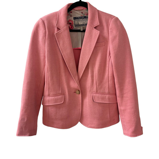 Joules Herringbone Tweed Blazer - Size UK 12