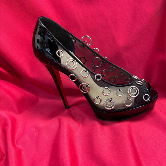 Christian Louboutin Pierce 140 Leather Shoe  - Size EU 40 / UK 7