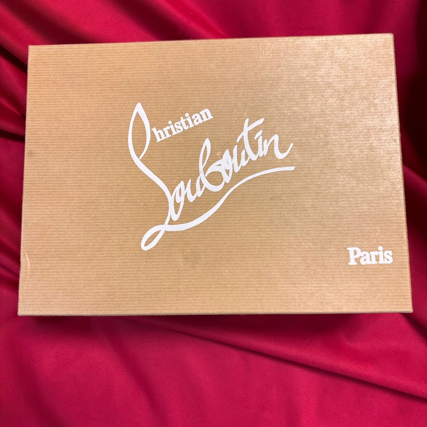 Christian Louboutin Pierce 140 Leather Shoe  - Size EU 40 / UK 7