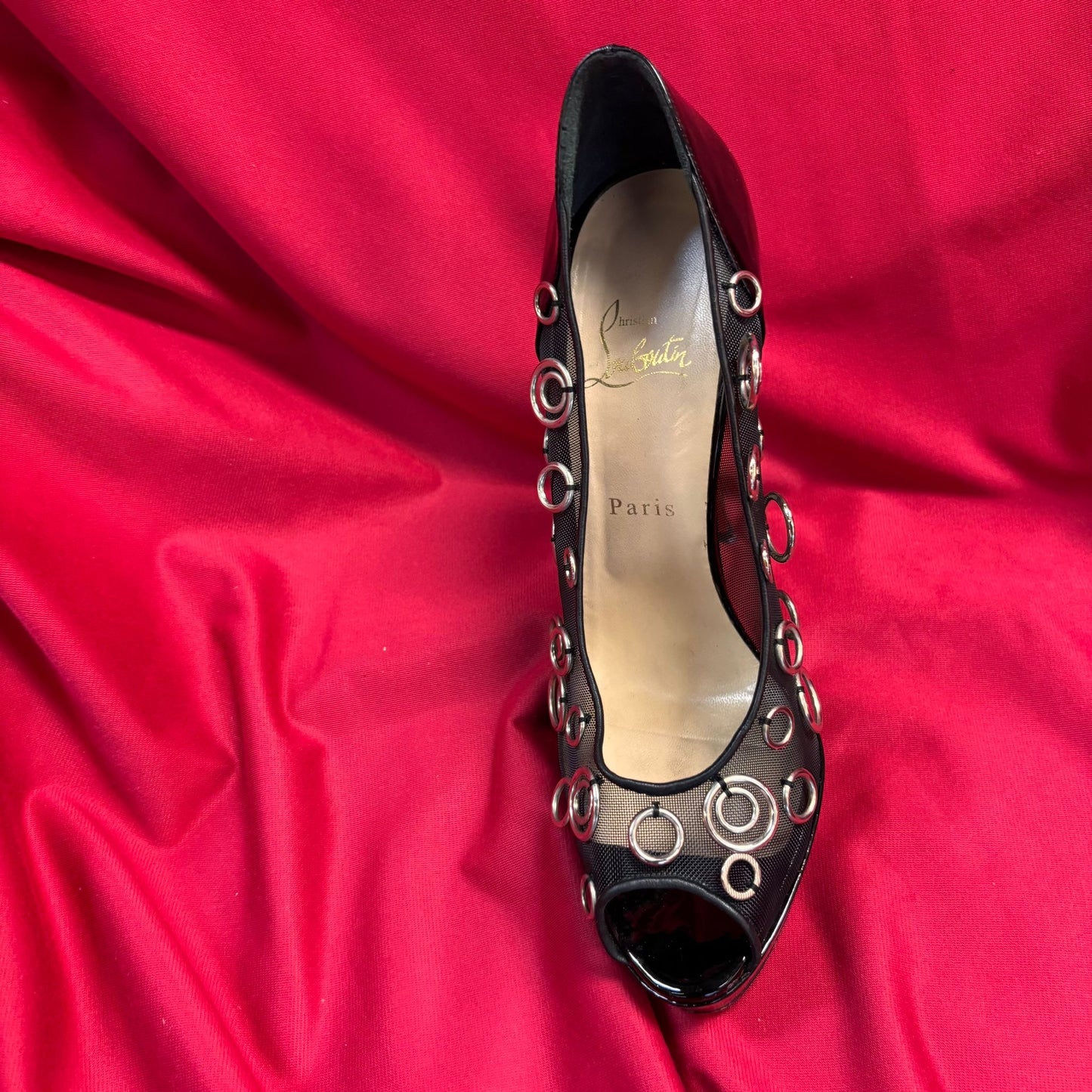 Christian Louboutin Pierce 140 Leather Shoe  - Size EU 40 / UK 7