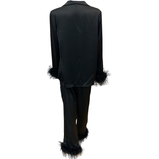 Nadine Merabi Black Darcie Pyjamas - Size - M - New Tags