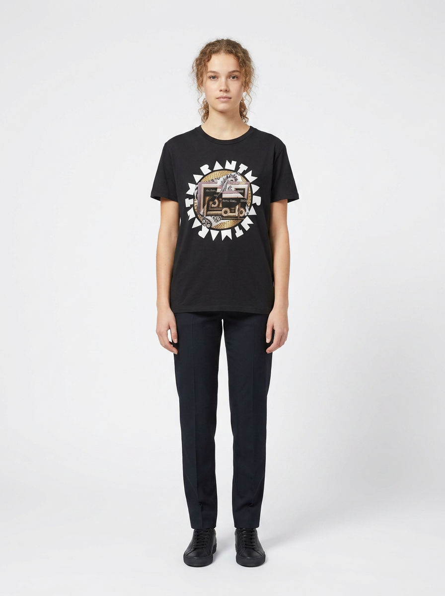 Isabel Marant Black T Shirt - Size S