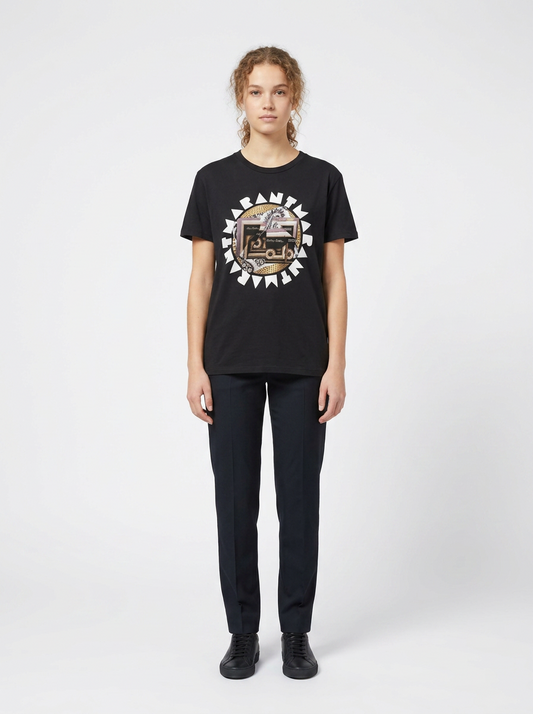Isabel Marant Black T Shirt - Size S
