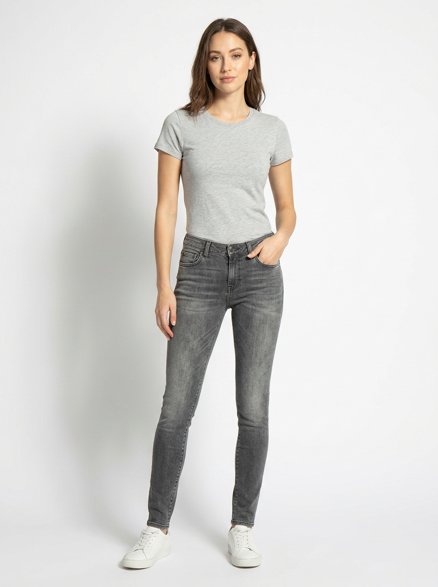Saint Laurent Light Grey Skinny Jeans - Size W28