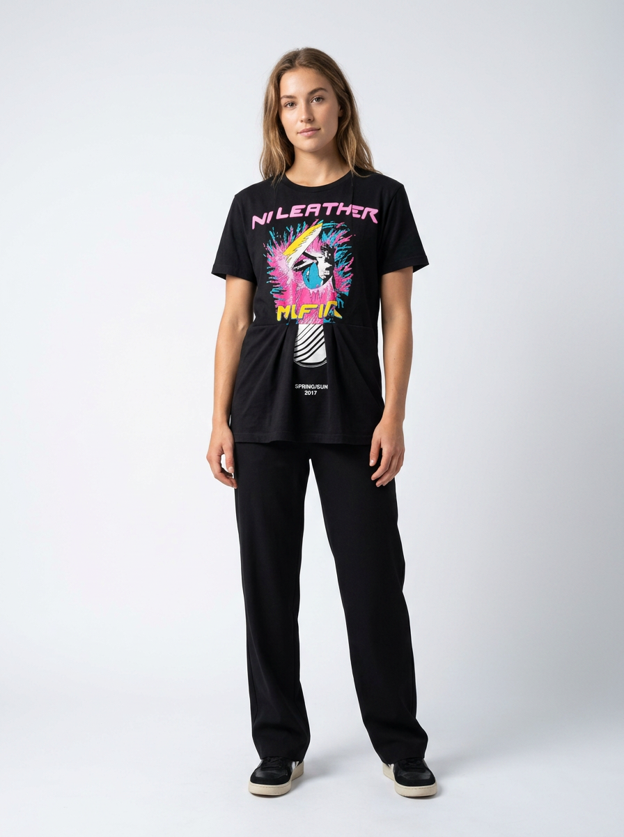 Stella McCartney No Leather T Shirt - Size UK M