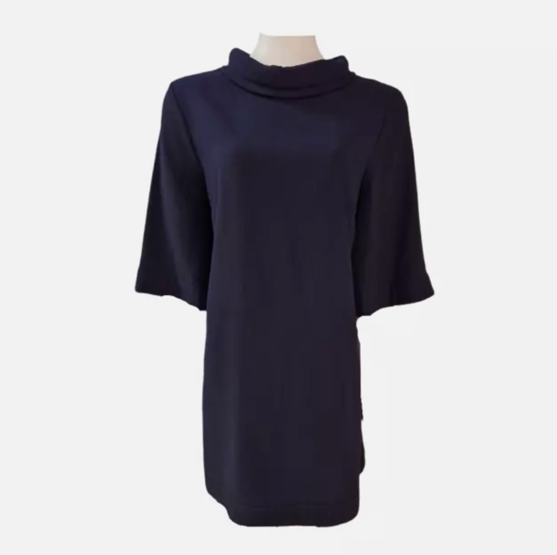 River Island Francoise Navy Dress - Size 14 - New Tags