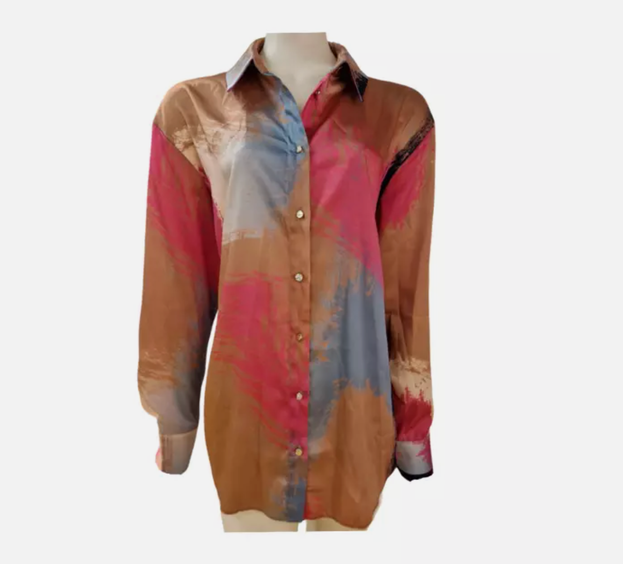 River Island Multicoloured Ethnic Artizan Shirt Blouse Top - Size 14 - New Tags