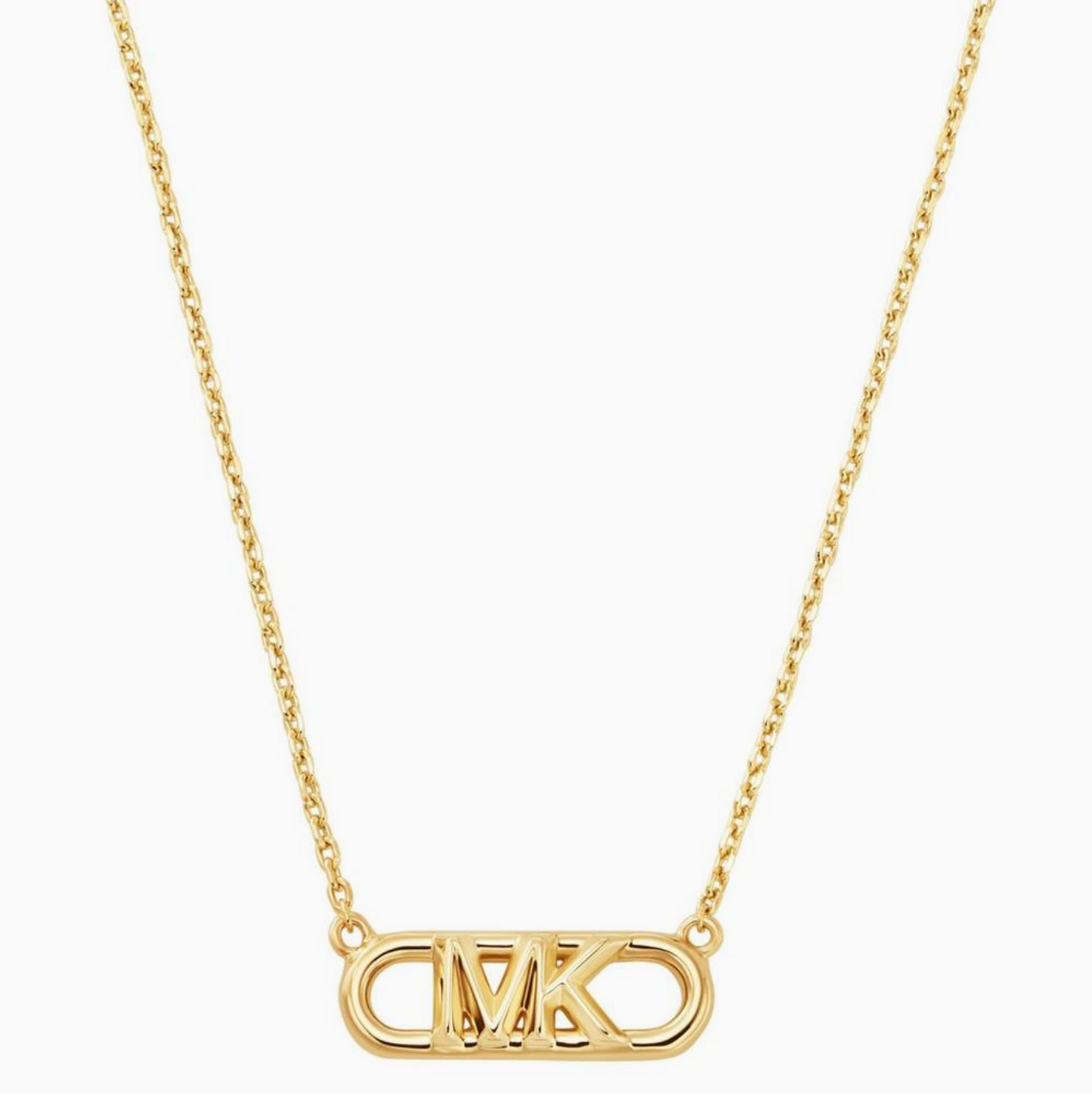 Michael Kors 14ct Yellow Gold Plated Necklace - New in Box