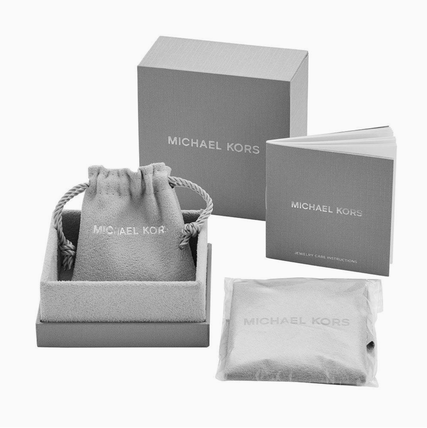 Michael Kors Silver Cubic Zirconia Bracelet - New in Box