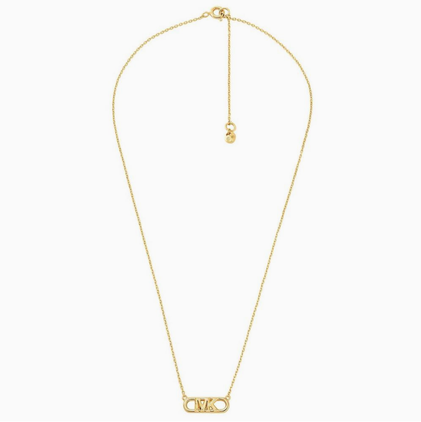 Michael Kors 14ct Yellow Gold Plated Necklace - New in Box