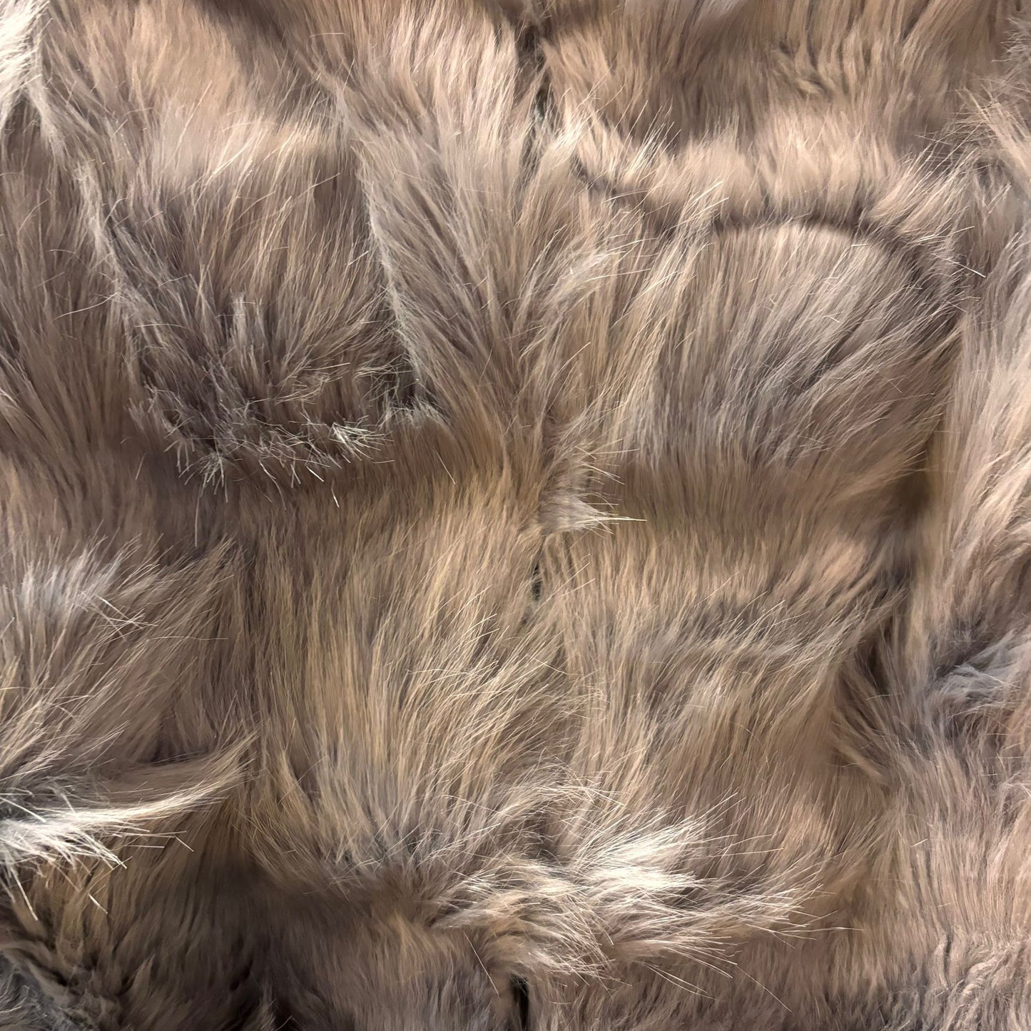 Silver Faux Fur Coat - New