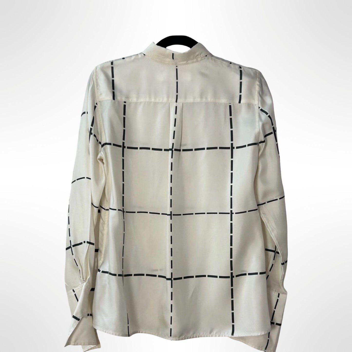 Victoria Beckham Cream Blouse - Size UK 8 / Skirt - Size UK 10