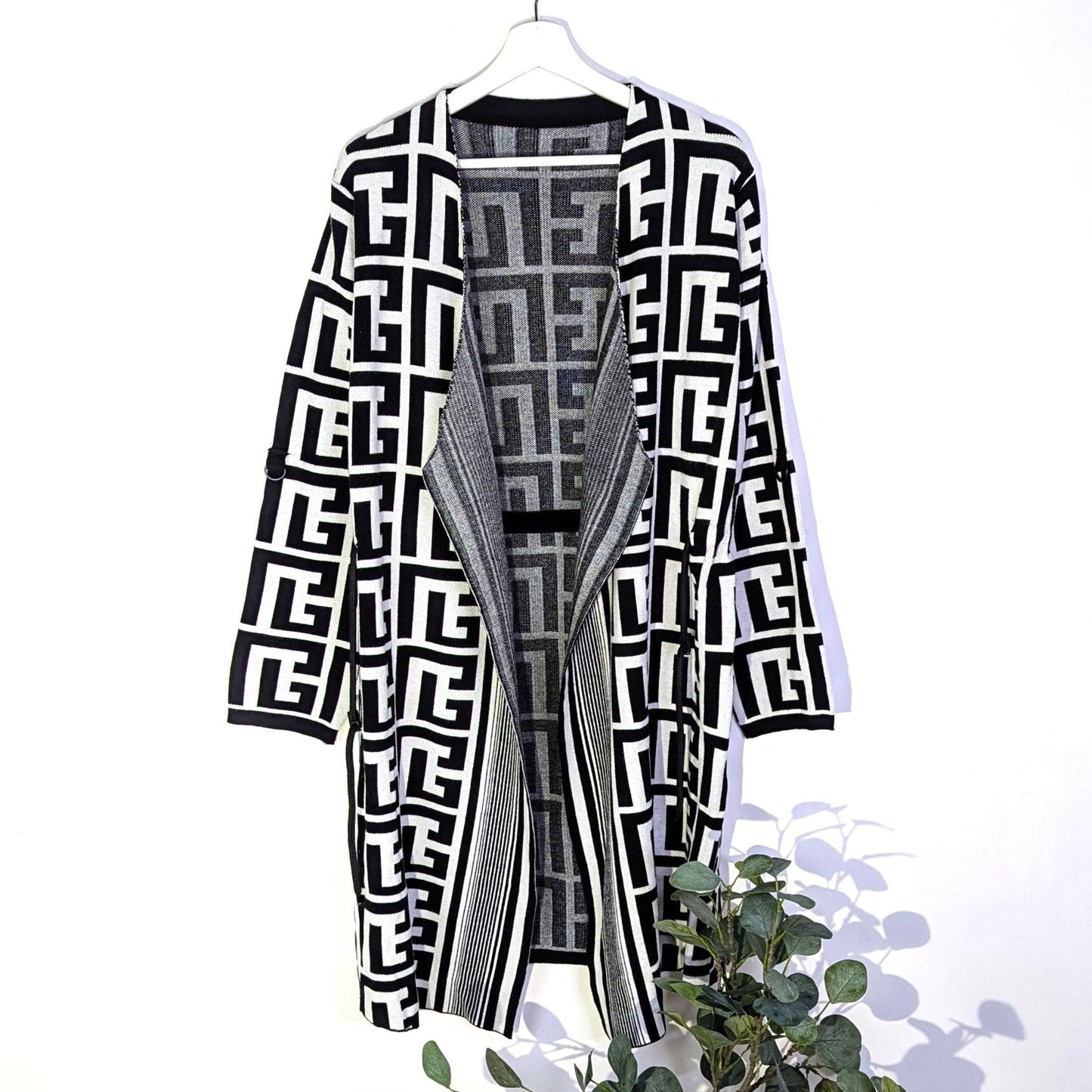 Tempest Luxe 'Fendi' Style Coatigan - One Size - New