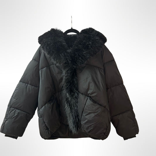 Puffa Fur Trim Jacket - New