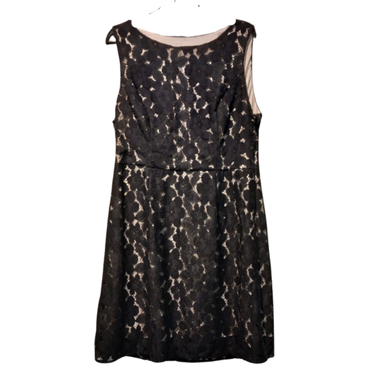 F & F Black Lace Dress - Size - 18 - Preloved