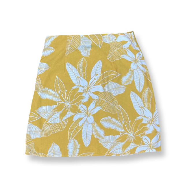 Fredafunk Yellow Mini Skirt - Size - 8 - Preloved