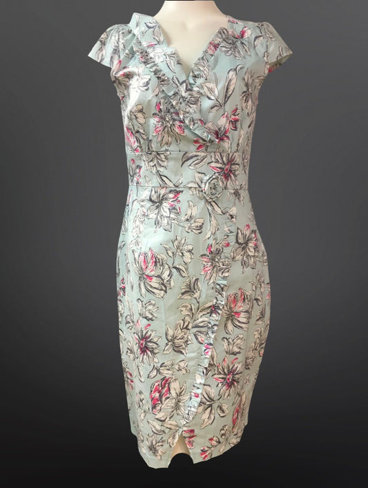 Joe Browns Floral Dress - Size -10 - Preloved