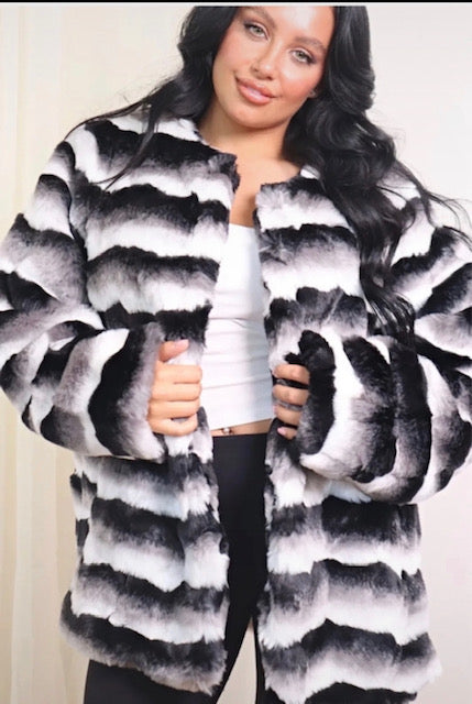 Junarose Faux Fur Jacket - New Tags