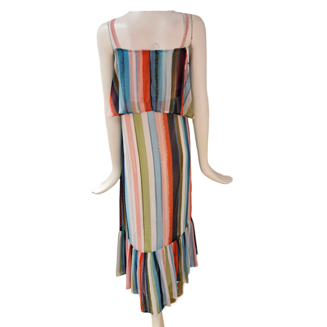 M & S Multi Coloured Dress - Size - 16 - Preloved