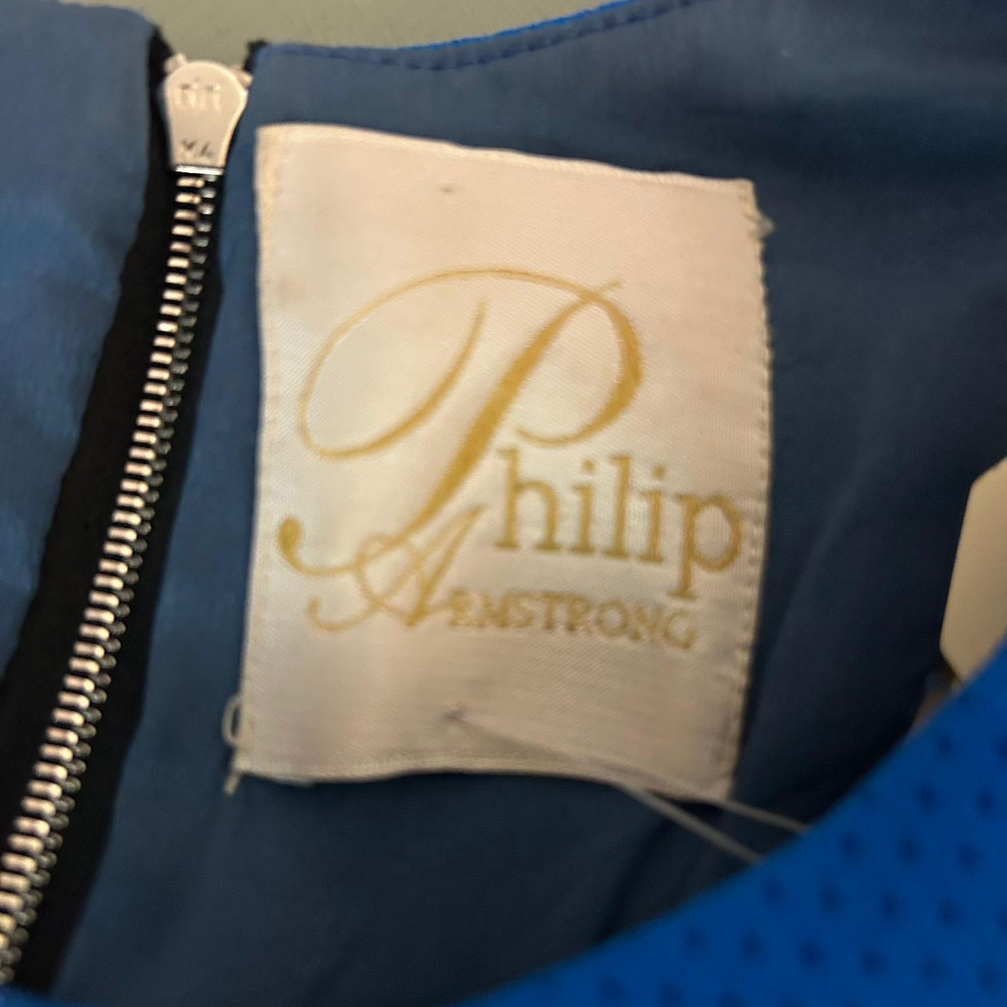 Philip Armstrong Blue Dress - Size -S
