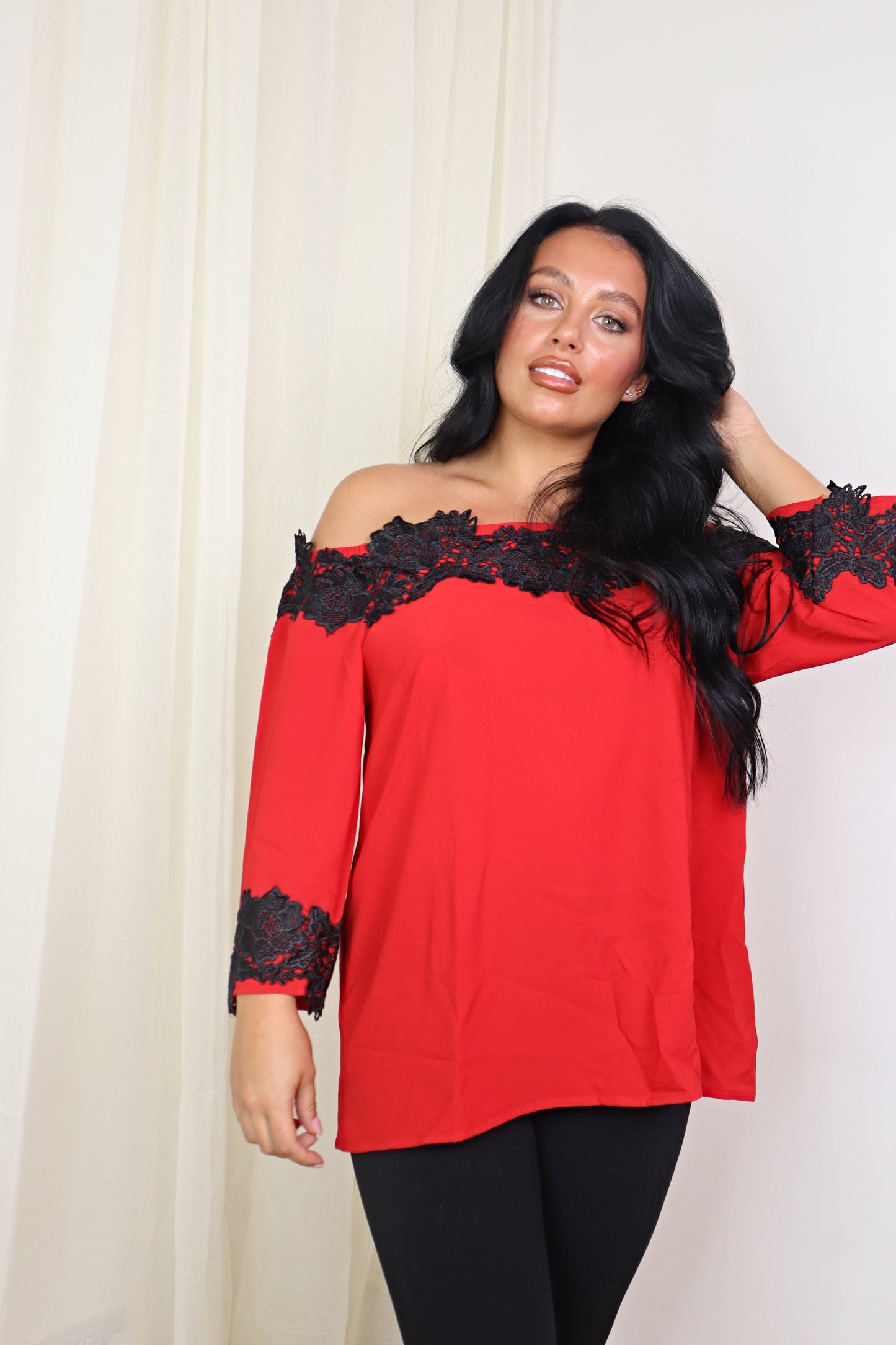 Simply Be Off The Shoulder Bardot Blouse -  Size - 12 - New