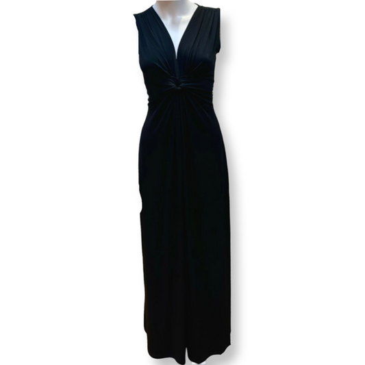 South Black Maxi Sleeveless Dress - Size - 8 - Preloved