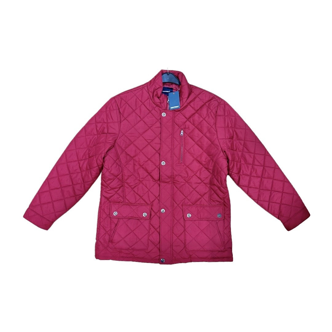 Southbay Red Unisex Quilted Jacket - New